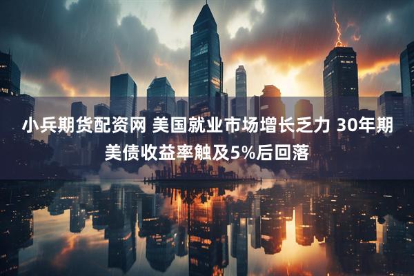 小兵期货配资网 美国就业市场增长乏力 30年期美债收益率触及5%后回落